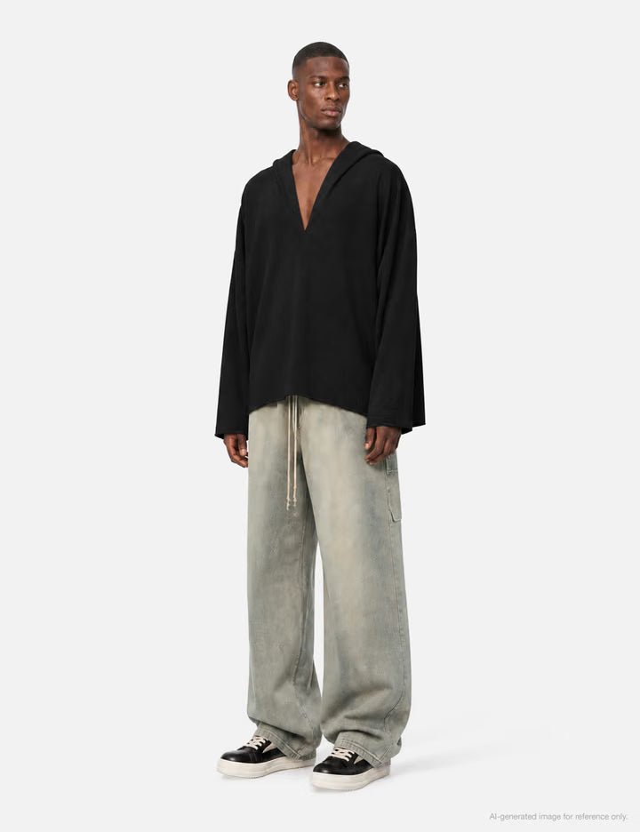 Long Sleeves Kaftan Hip