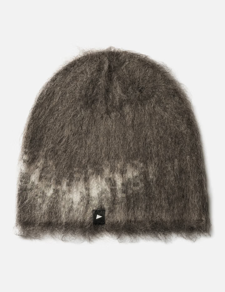 Jacquard Shaggy Knit Cap
