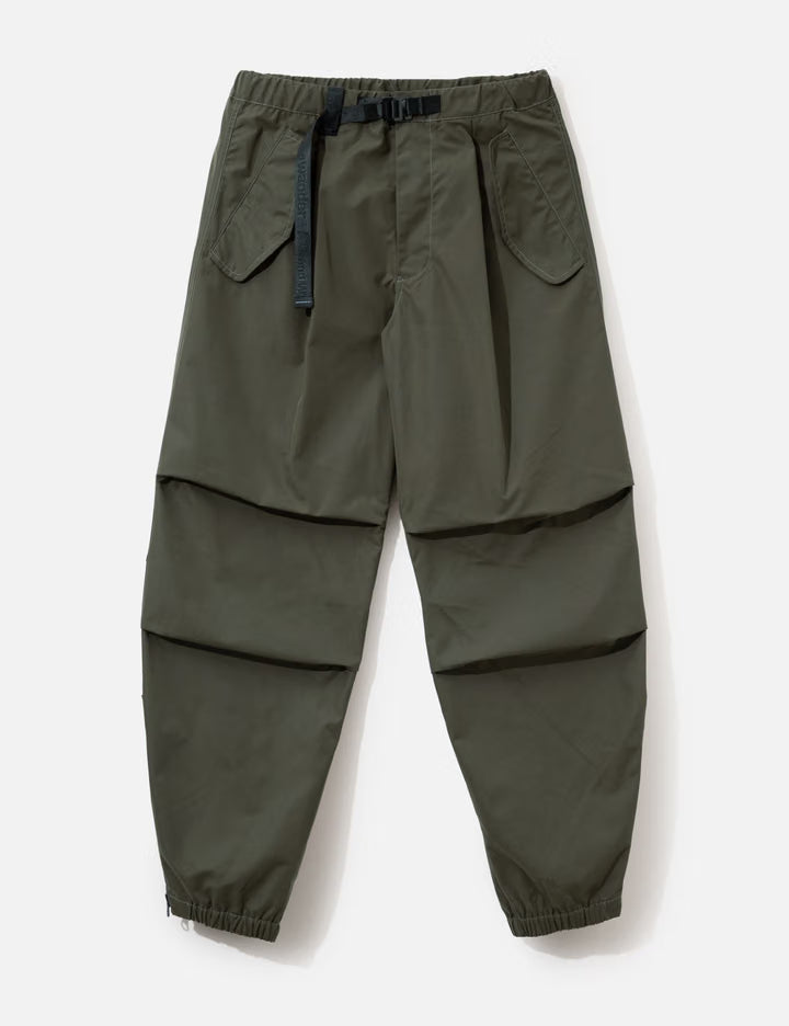 High Count Cloth Side Zip Hem Pants