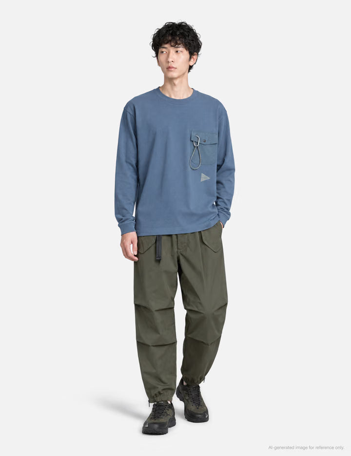 Heavy Cotton Pocket LS T