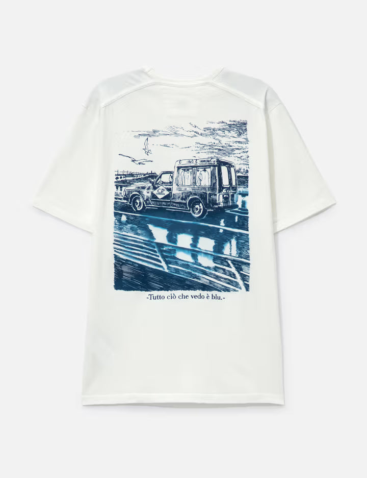 Compact 20/1 Jersey Short Sleeve Logo T-Shirt
