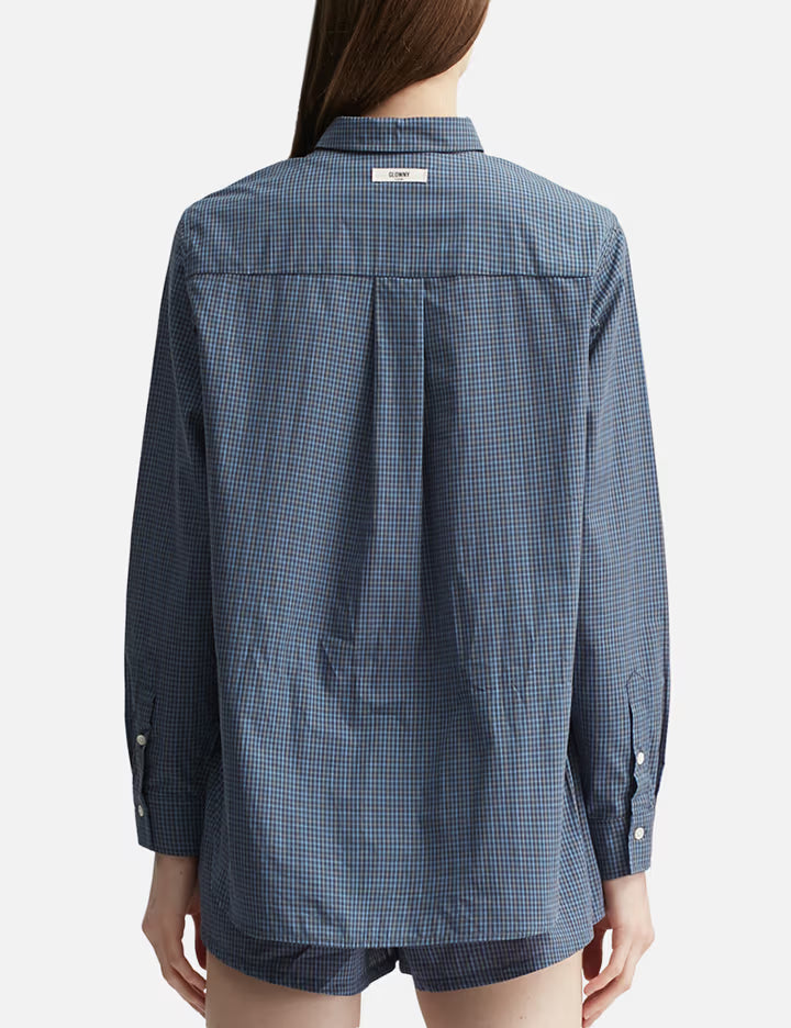 G Classic Embroidered Button-Up Shirt