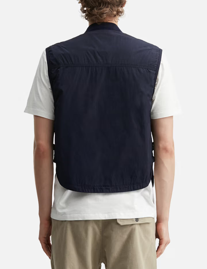 Cotton Mixed Zipped Cardigan
