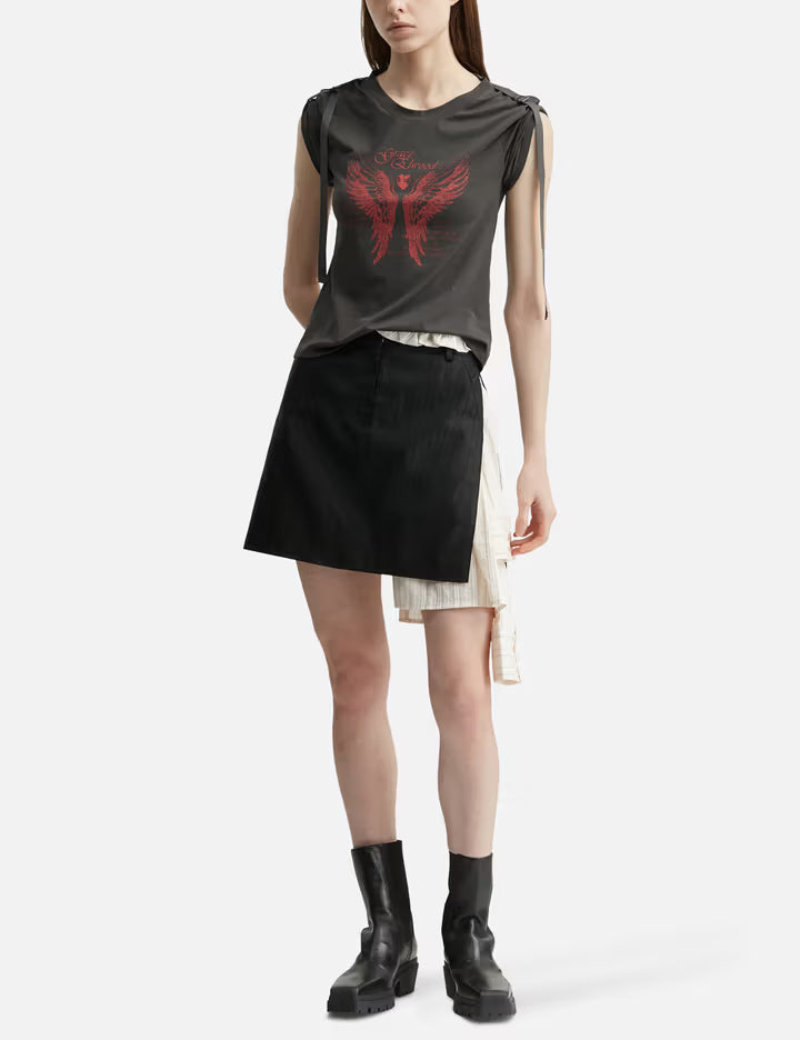 Grace Elwood Turned-Up Sleeve Tee
