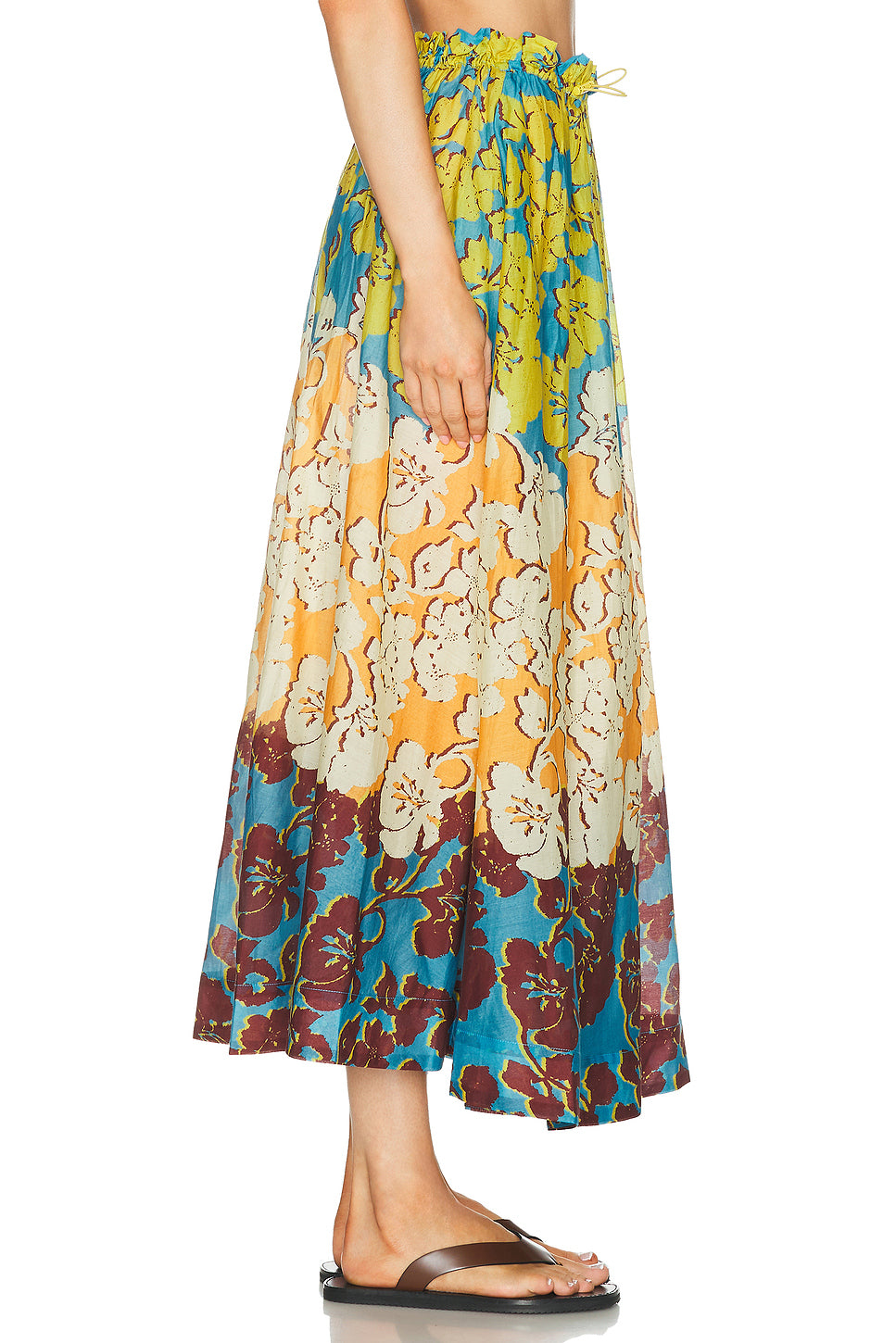 Splice Midi Skirt