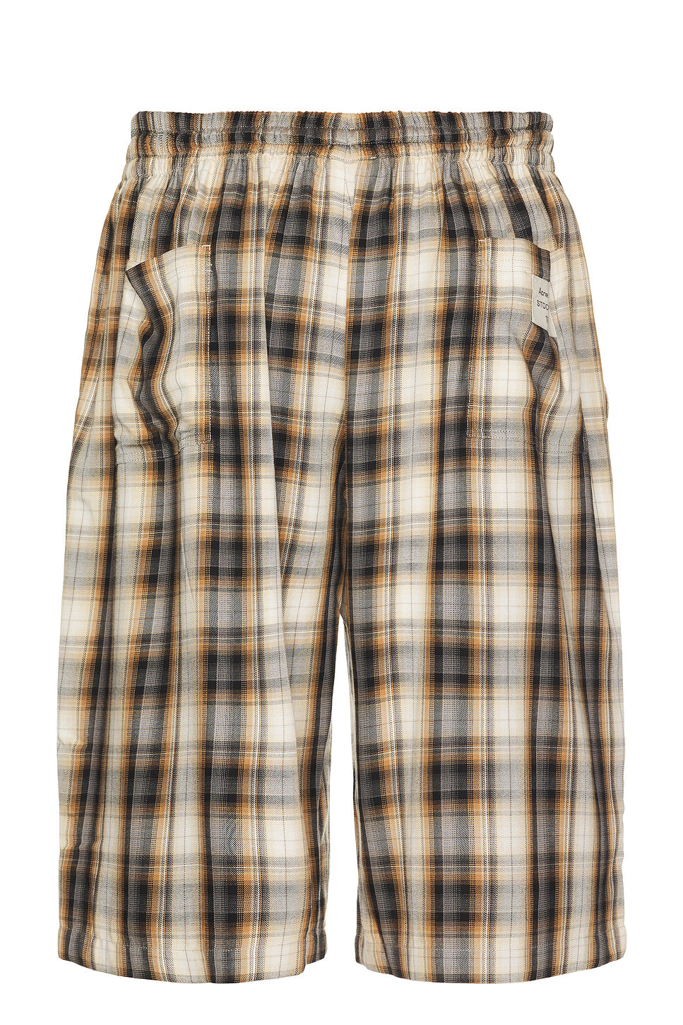 Ressa Optic Check Flannel Shorts
