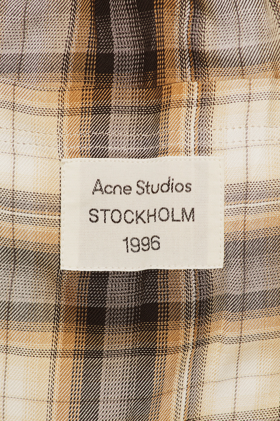 Ressa Optic Check Flannel Shorts