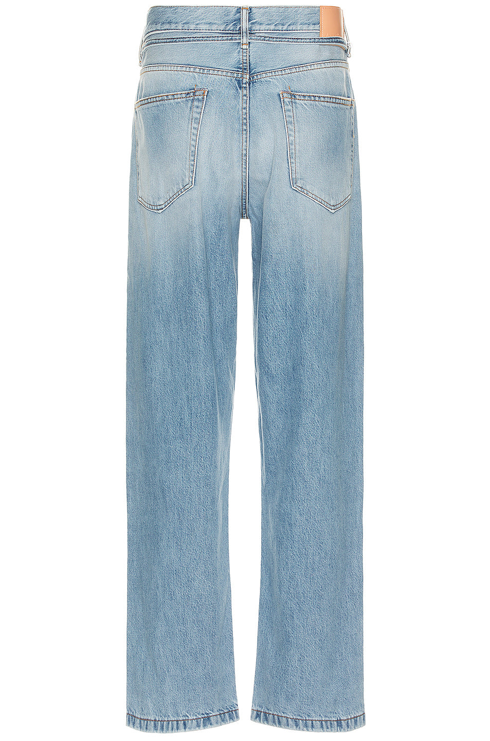 1991 Toj Vintage Straight Denim Jean In Light Blue