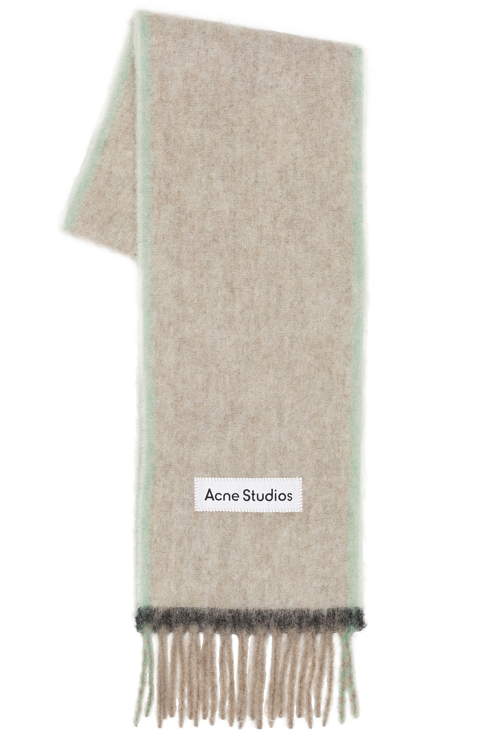 Mohair Fringed Scarf