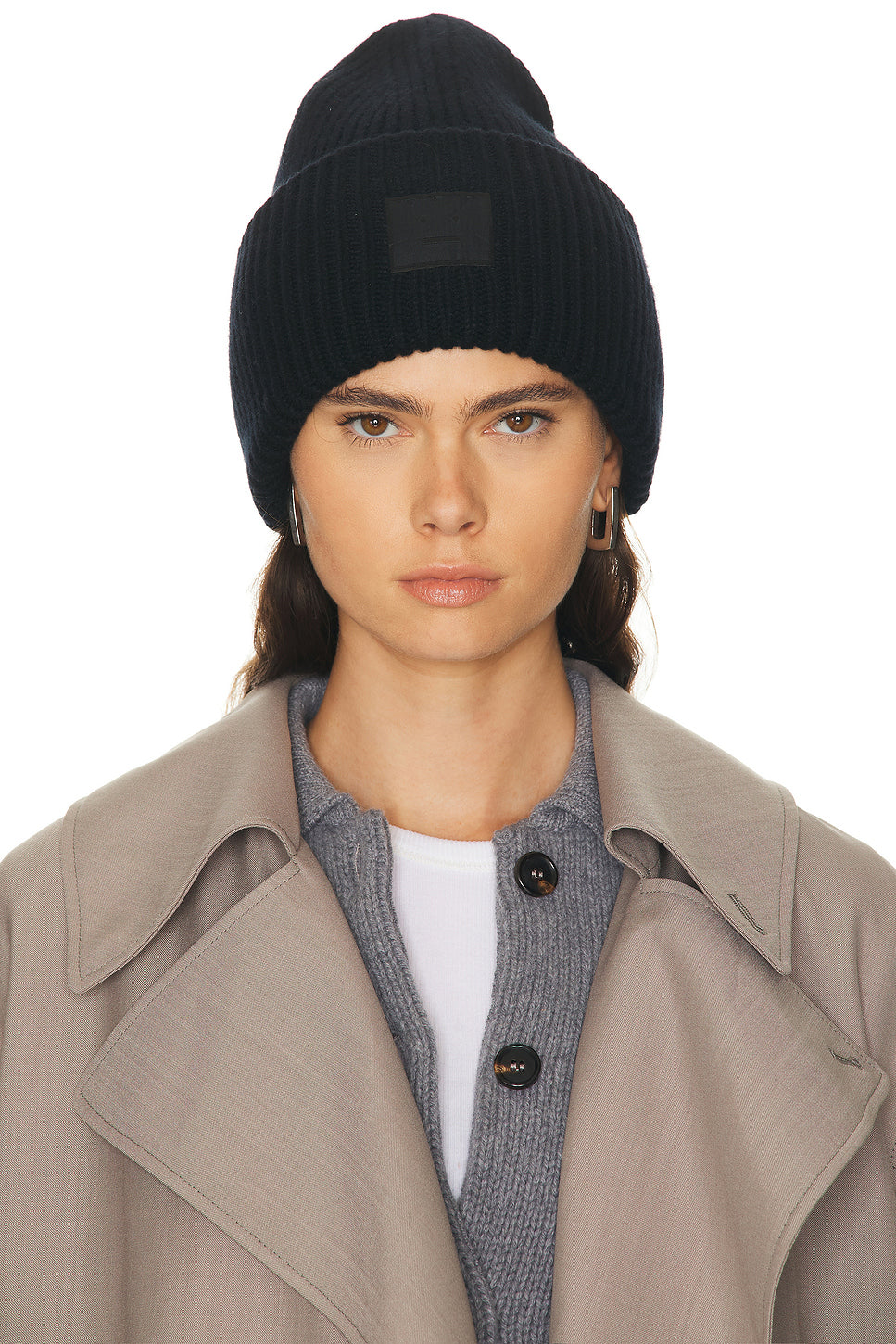 Pansy Face Beanie