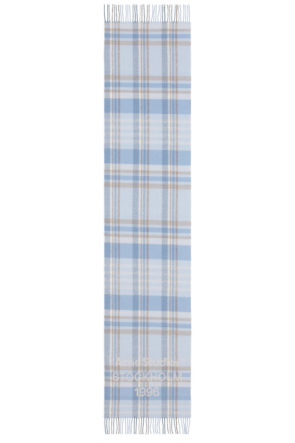 Check Jacquard Scarf