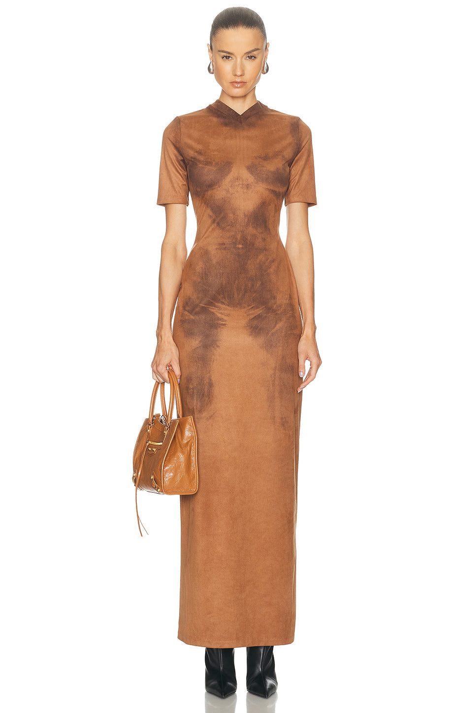 Dueda Faux Suede Dress