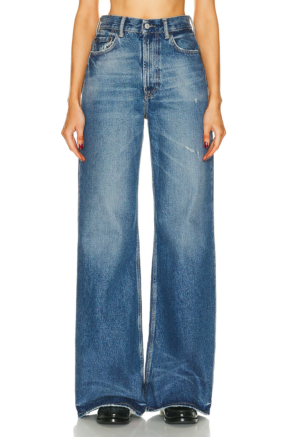 Vintage Baggy Wide Leg Jeans