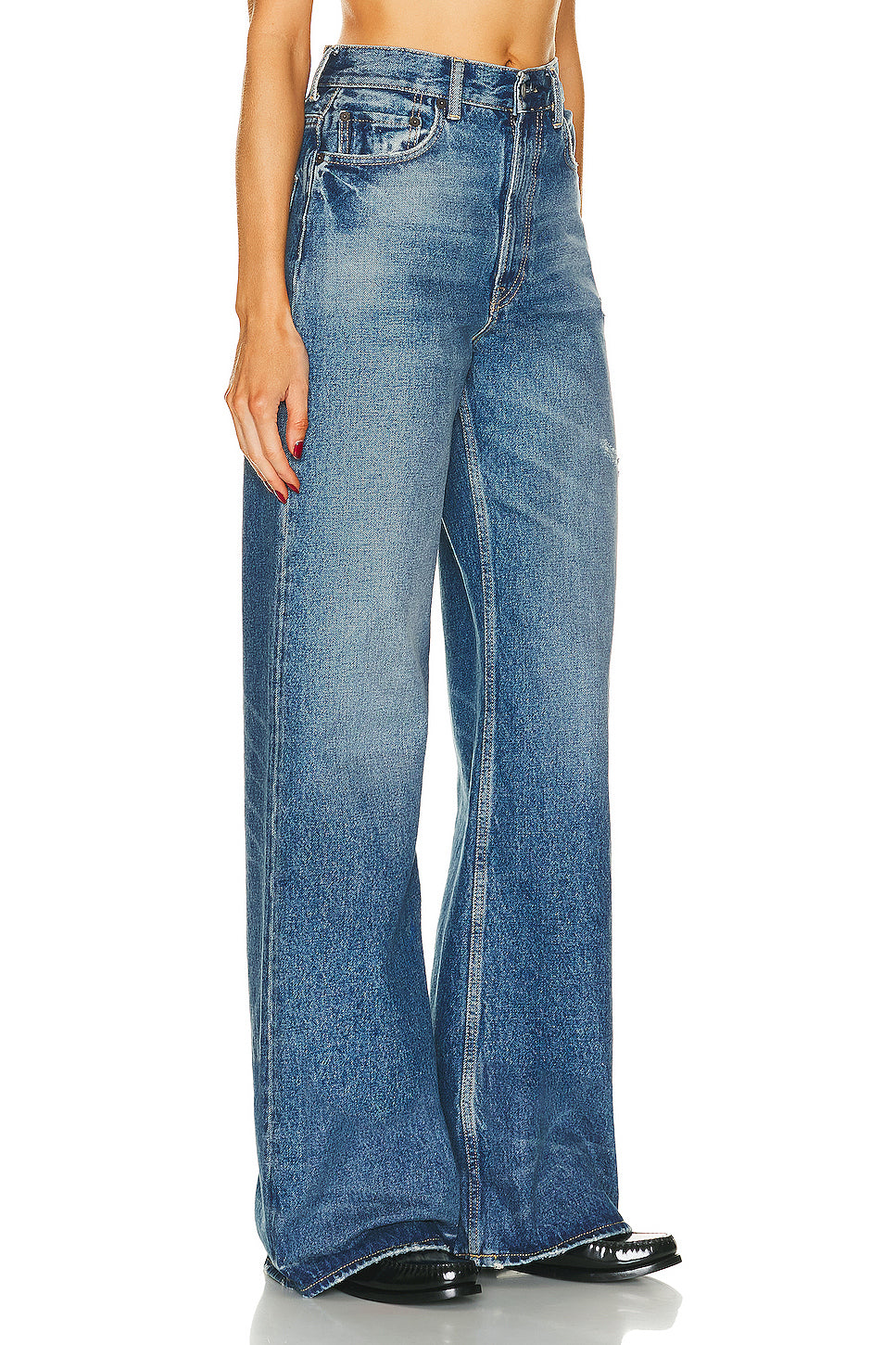 Vintage Baggy Wide Leg Jeans