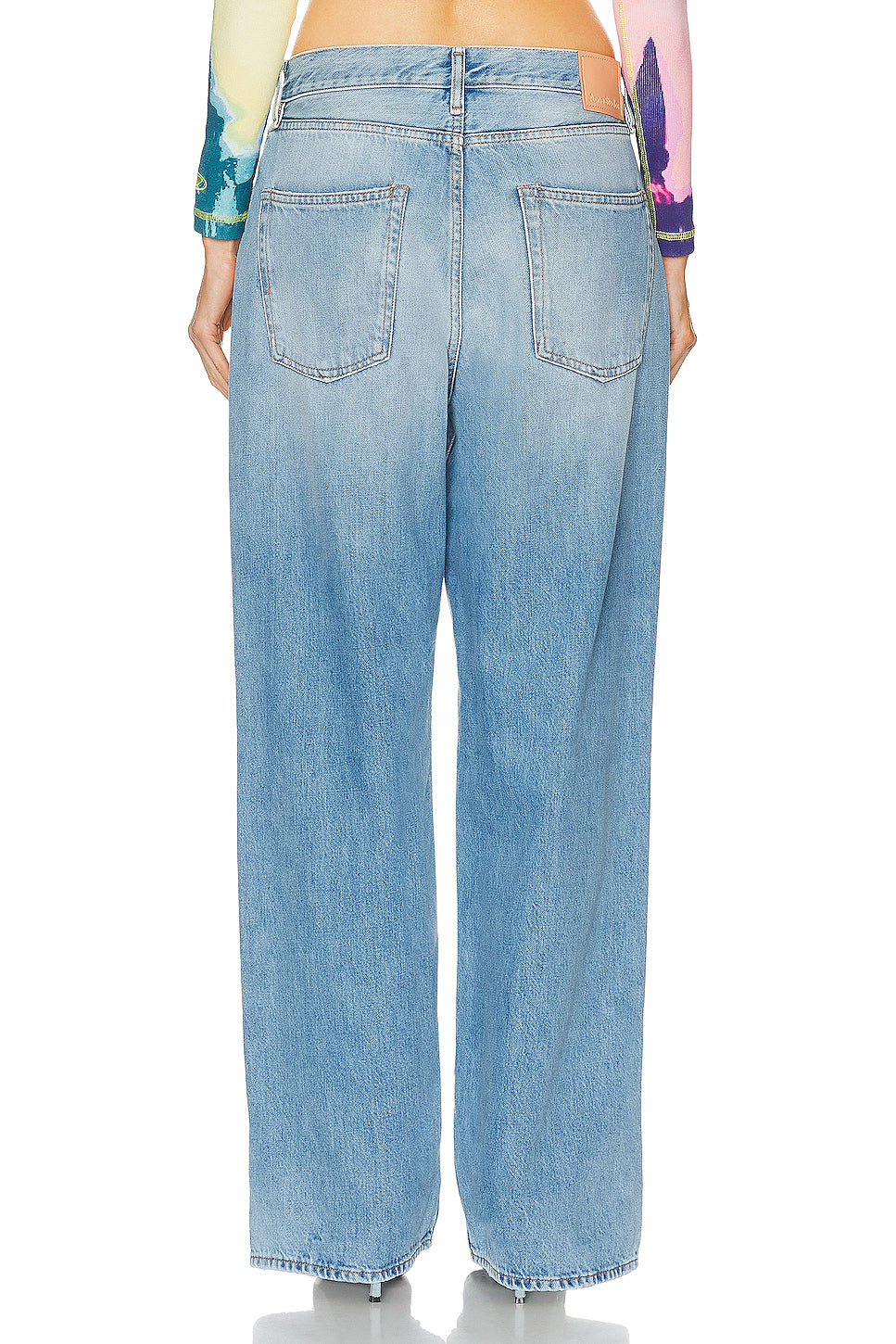 Low Rise Baggy Wide Leg Jeans