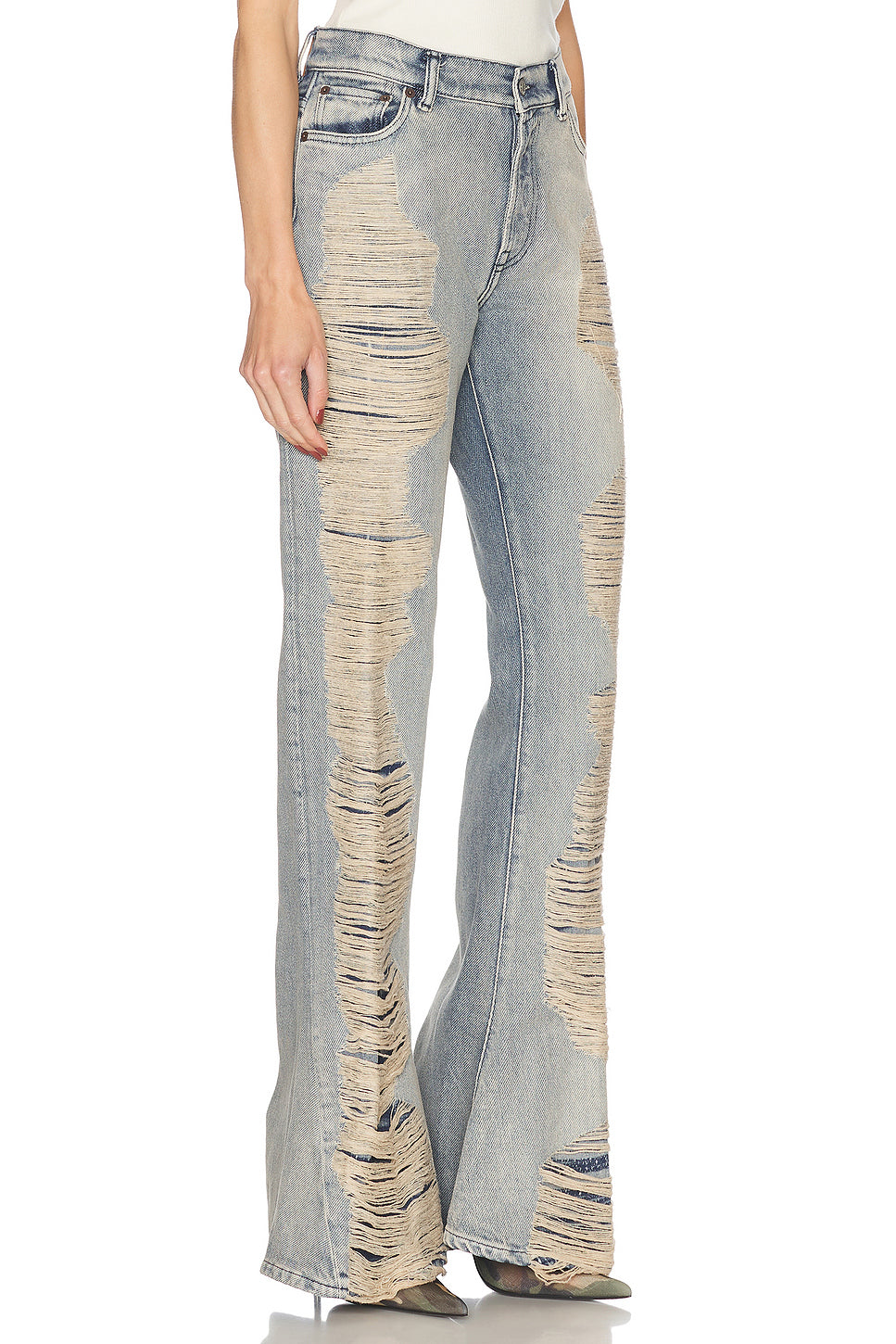 2024 Ladder Boot Cut Jeans