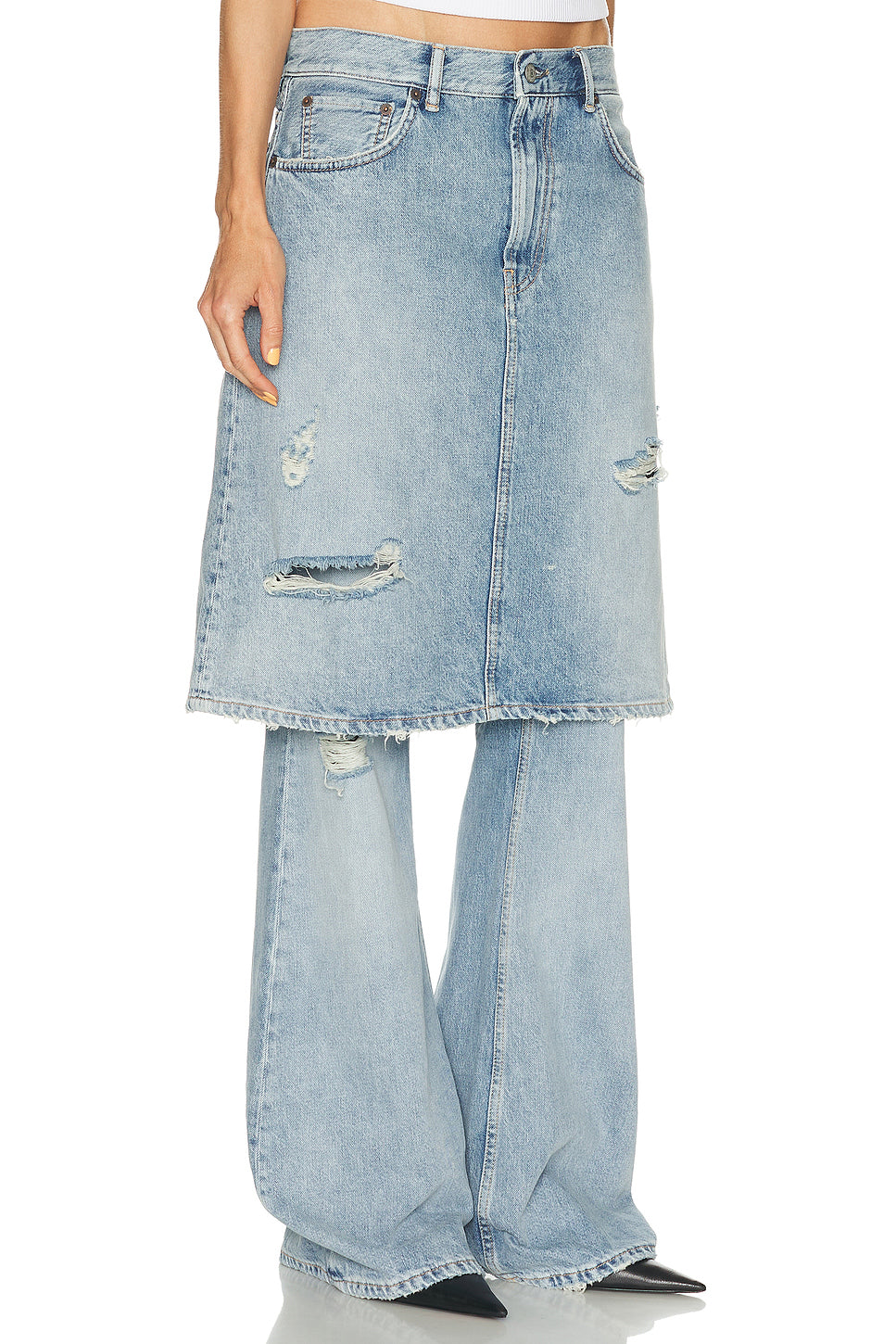 Pert Light Crow Wide Leg