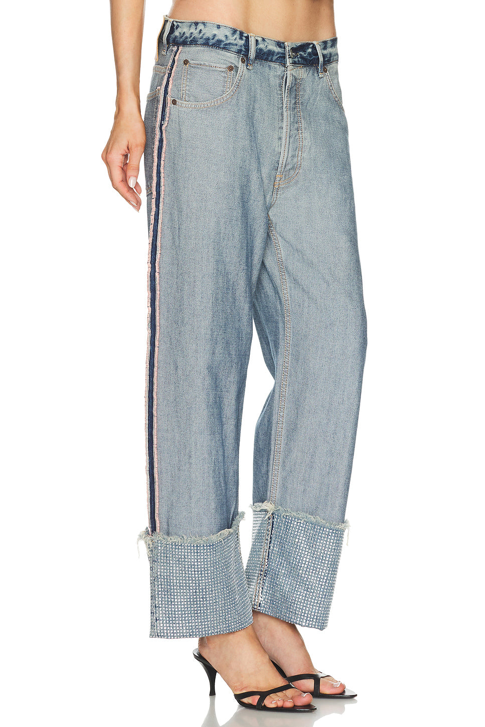 Pagga Orlan Blue Shimmy Wide Leg