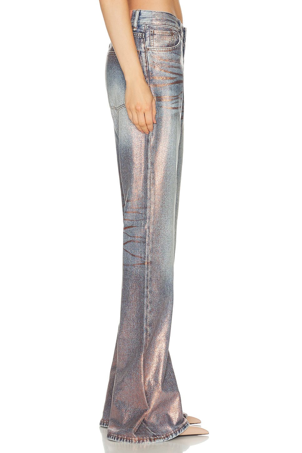 2025F Glitter Dawn Flare Leg