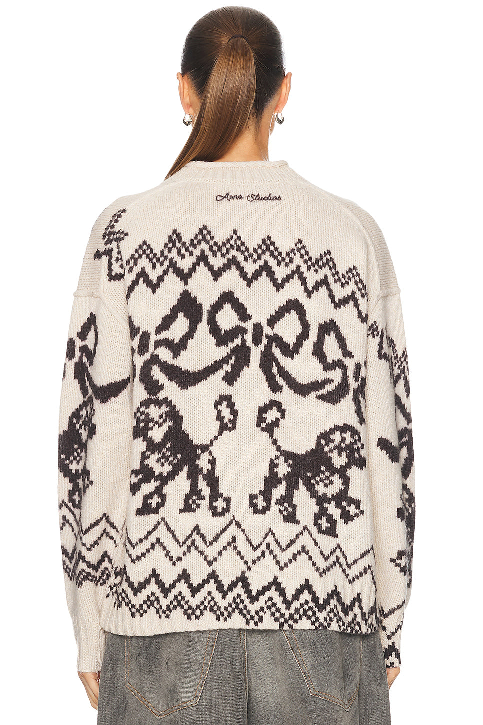 Kaisen Donegal Fair Isle Sweater