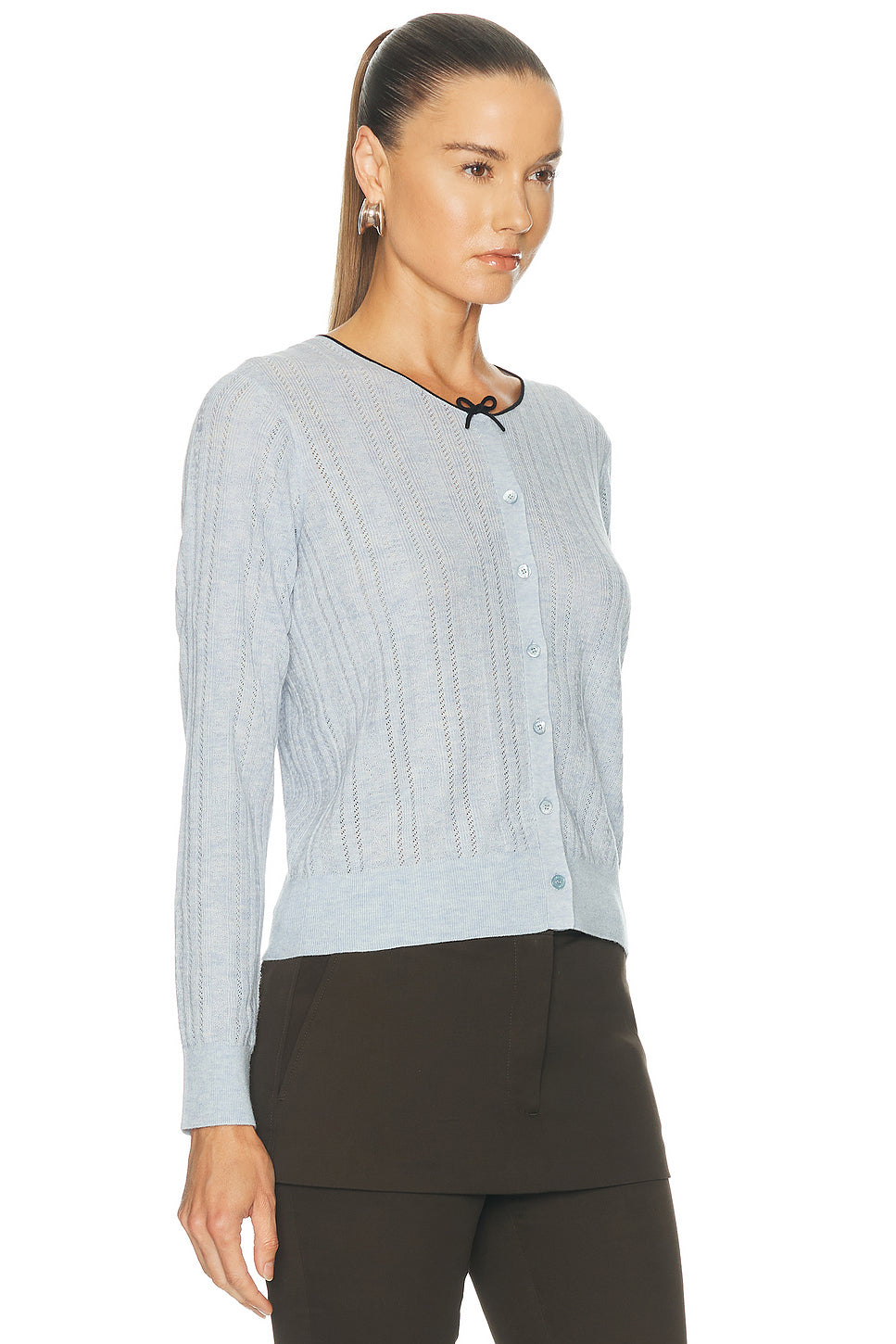 Kween Silk Wool Cardigan