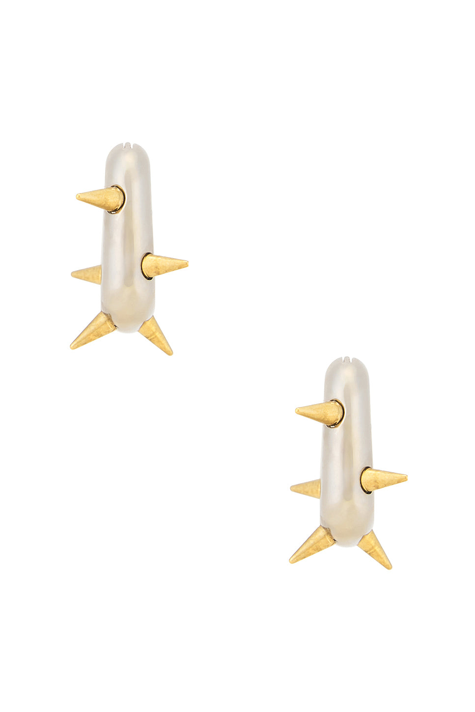 Hoop Spike Earrings