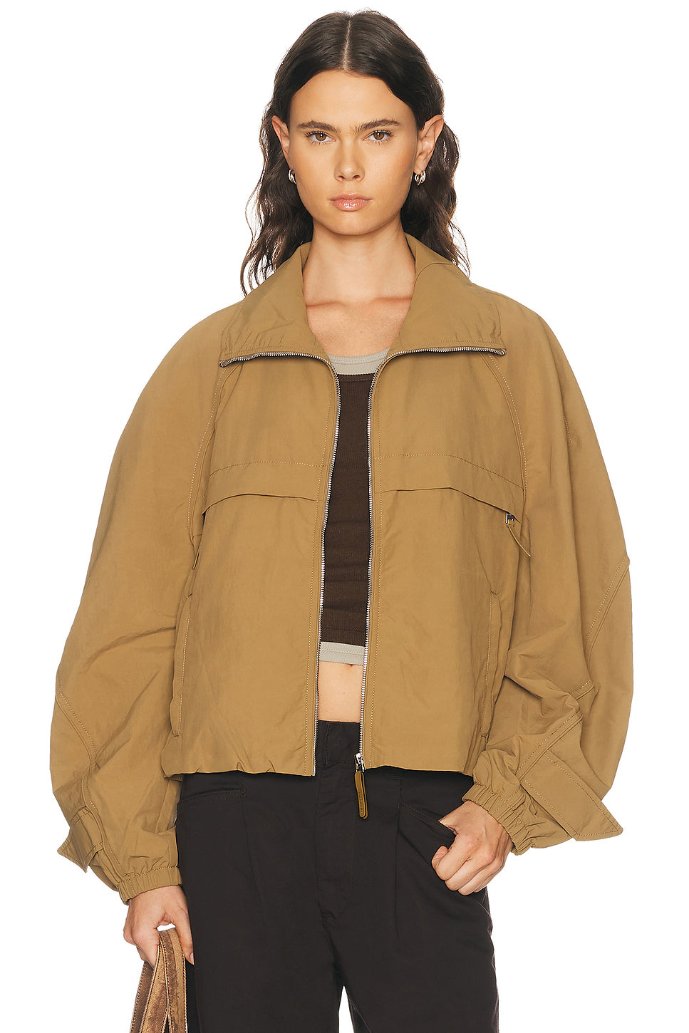 Odill Peach Nylon Jacket