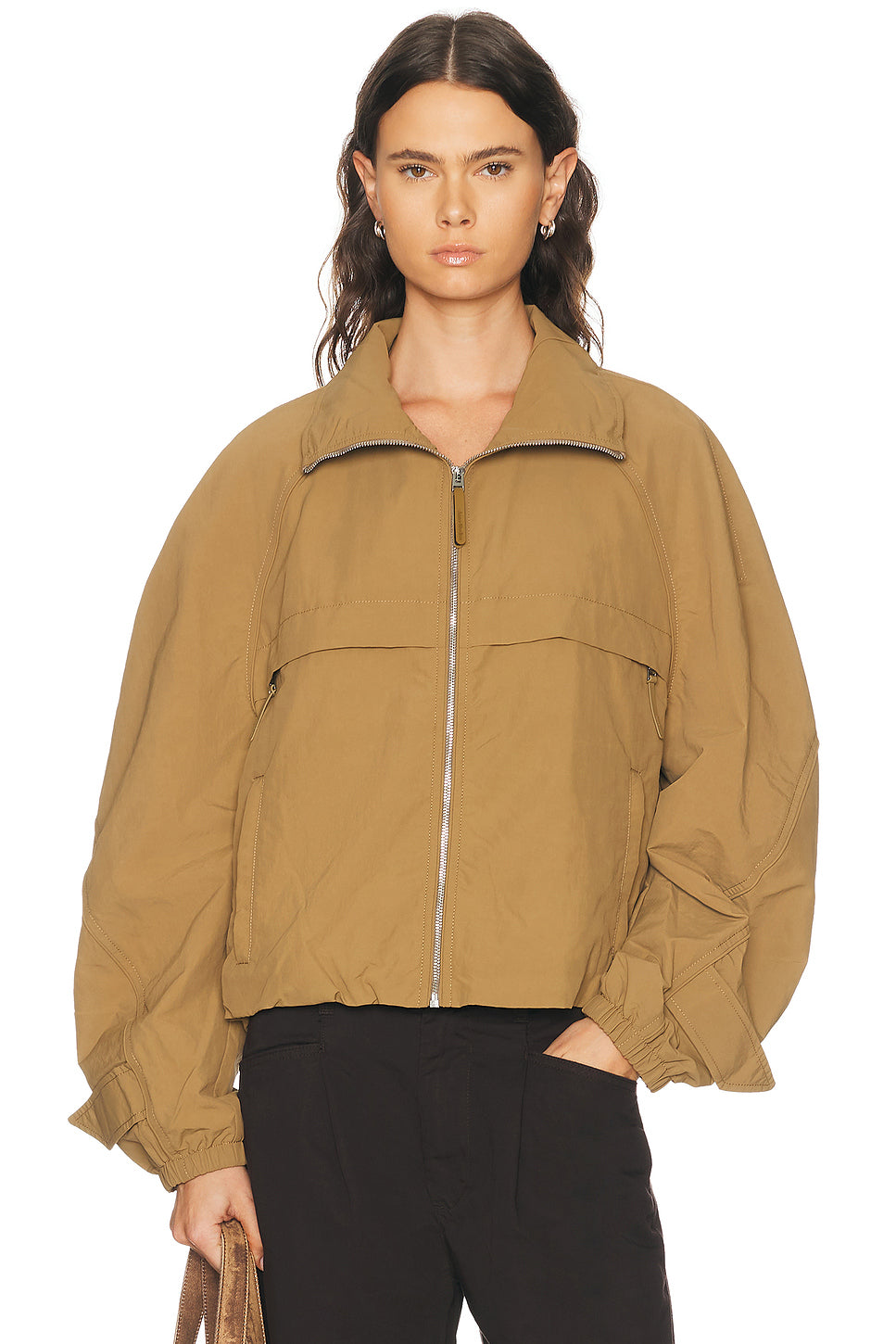 Odill Peach Nylon Jacket