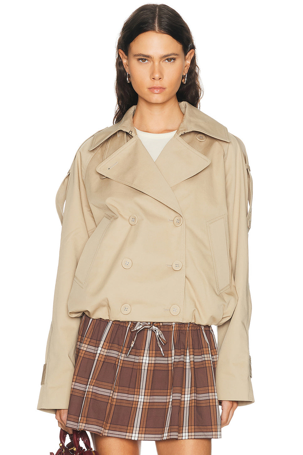 Oleo Twill Trench Jacket