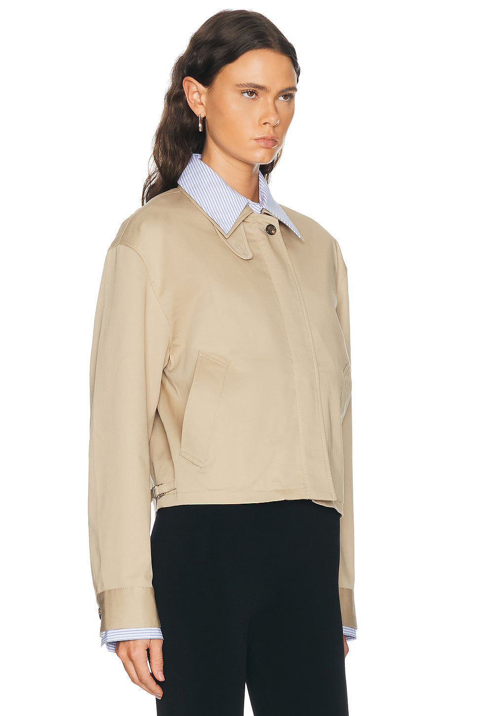 Odossa Twill Trench Jacket