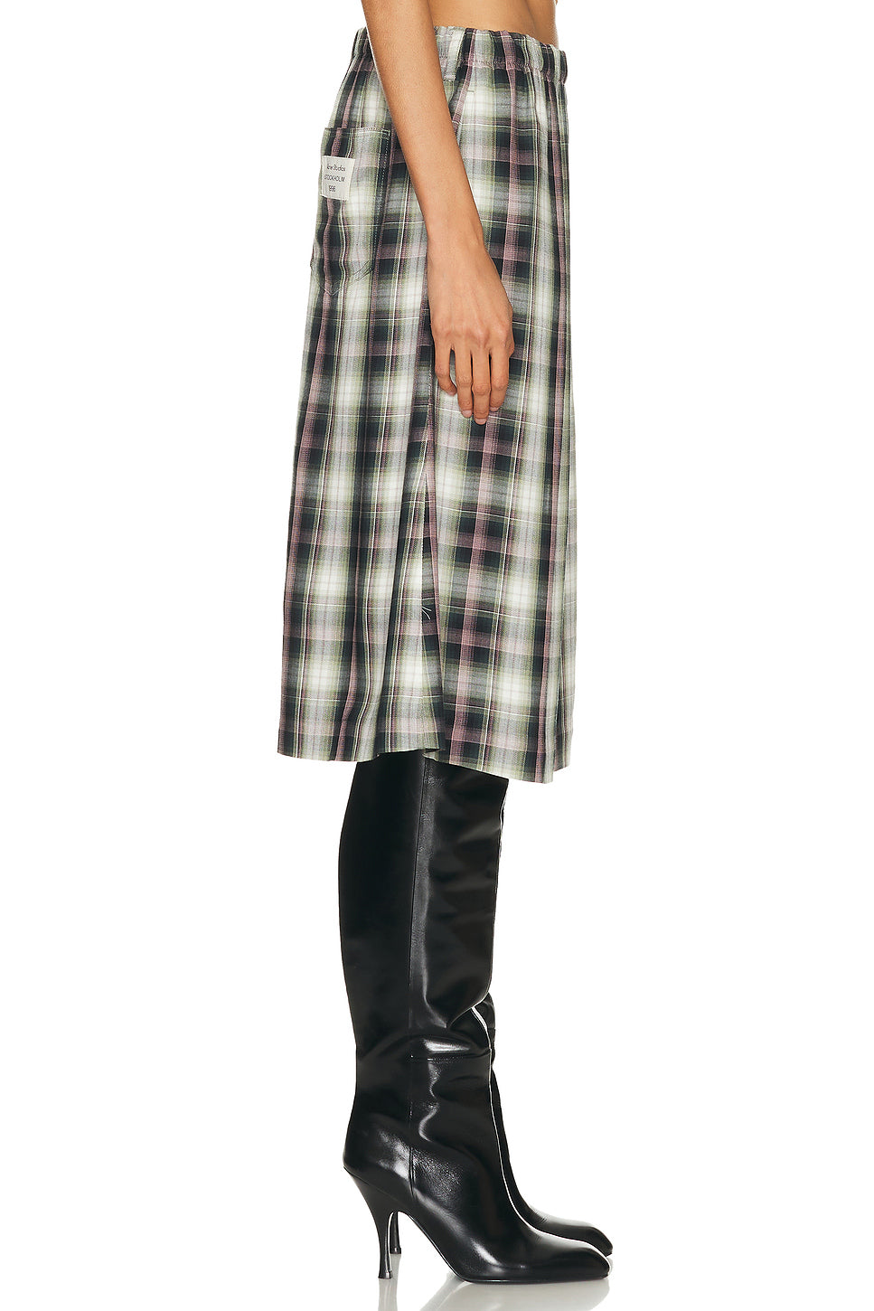 Izetta Check Skirt