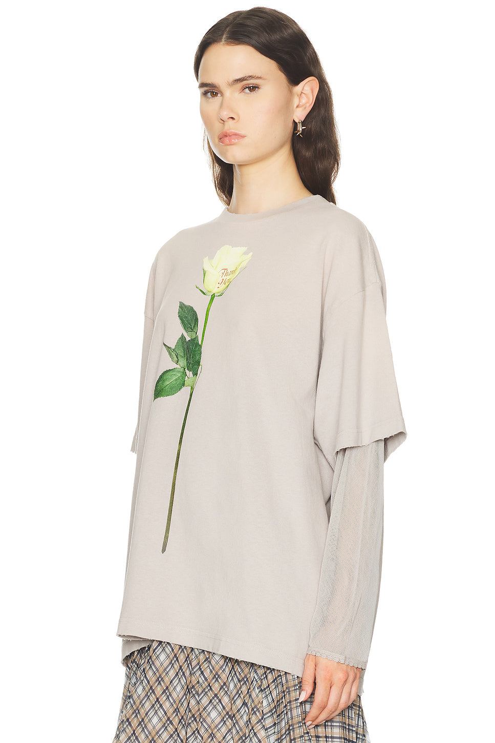 Edra Double Graphic Top