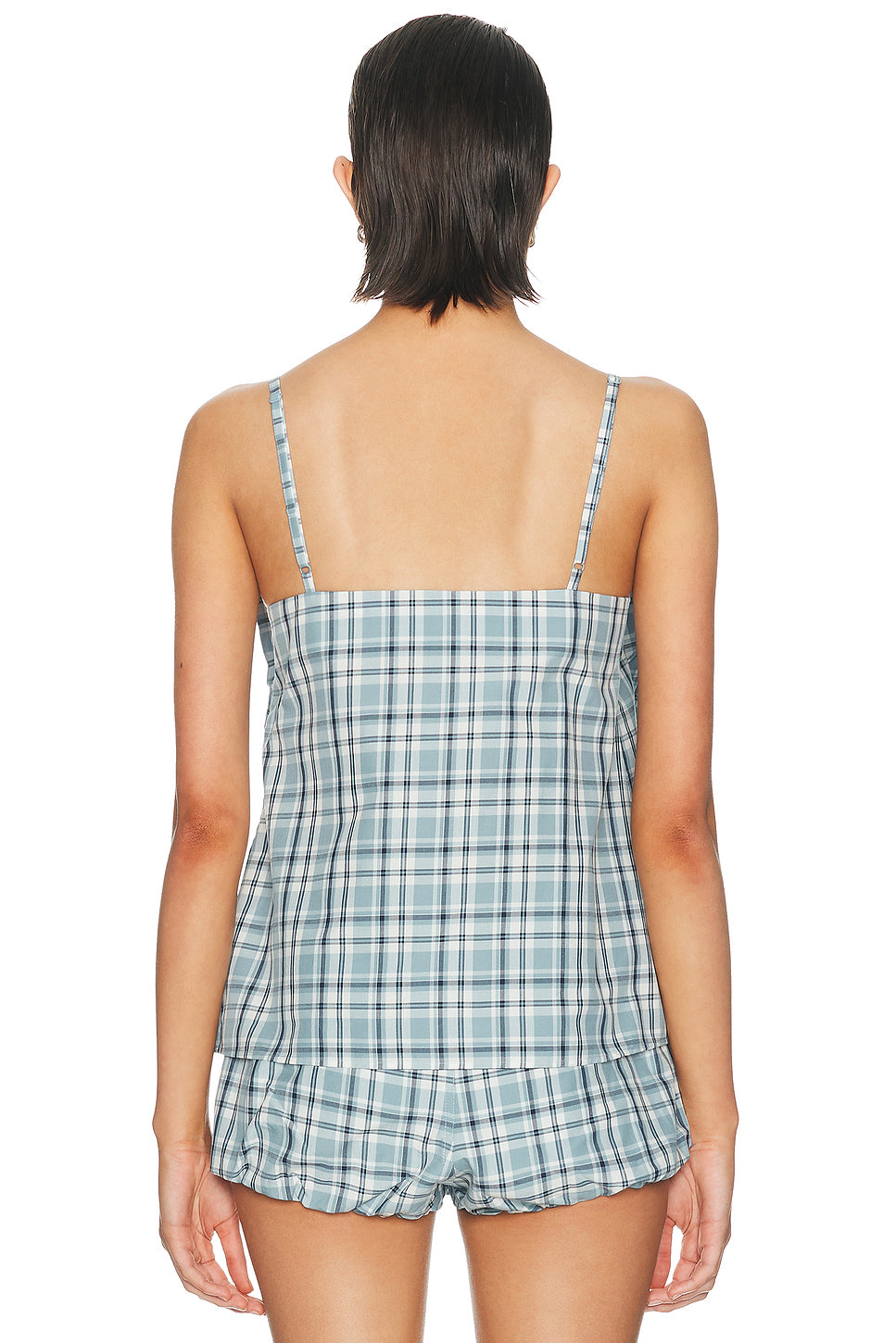 Tanessa Plaid Top