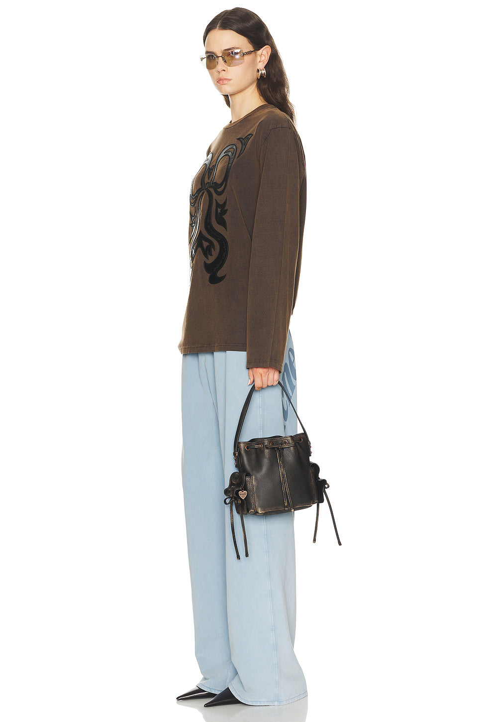 Multipocket Mini Bucket Vintage Bag