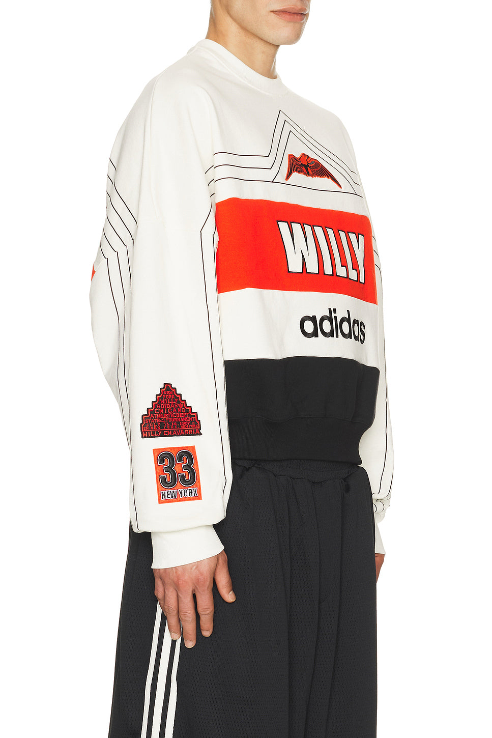 x Willy Chavarria NY Ball Sweatshirt