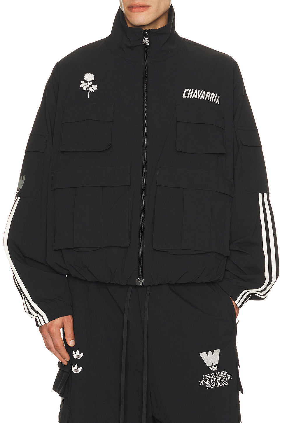 x Willy Chavarria Cargo Track Jacket