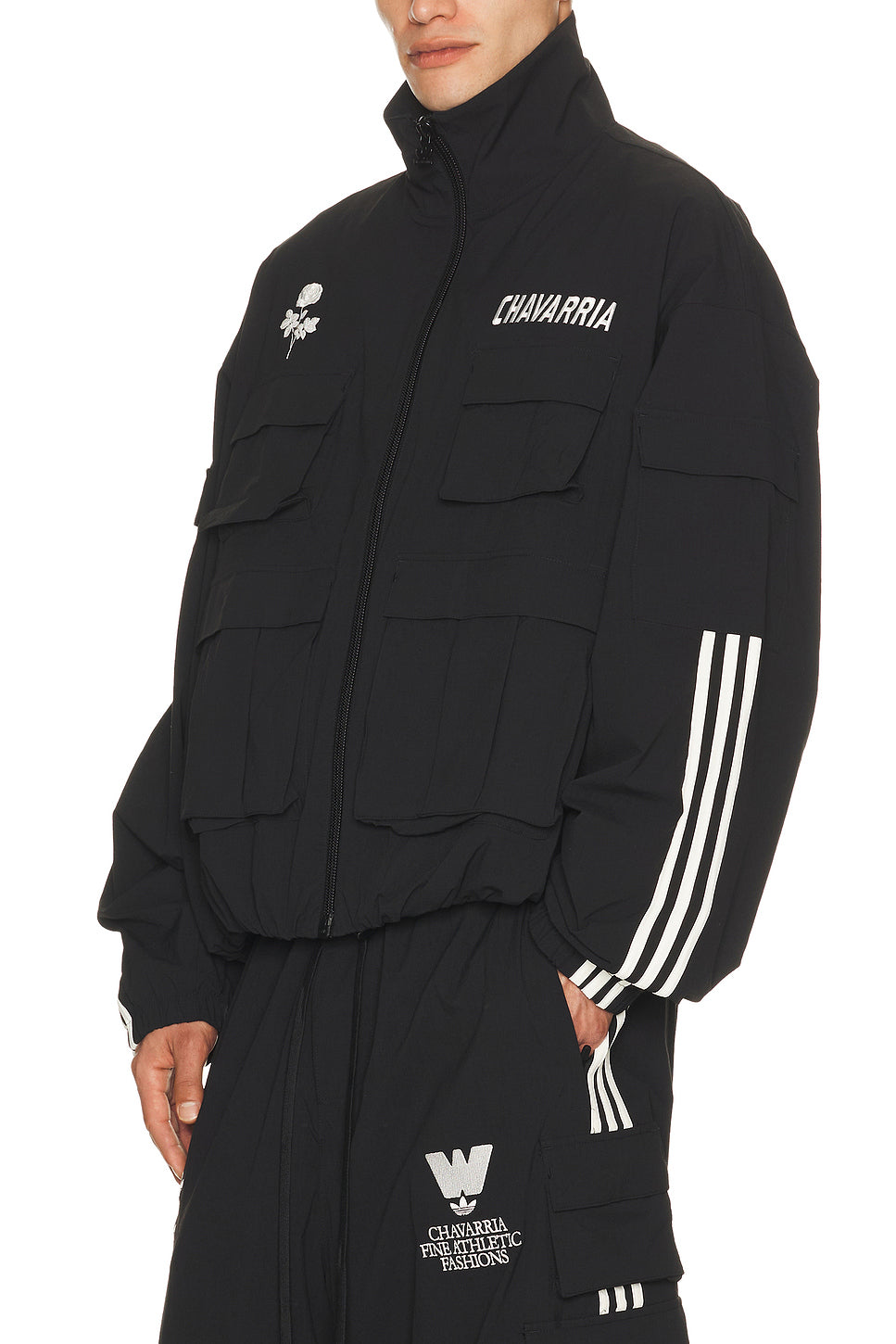 x Willy Chavarria Cargo Track Jacket