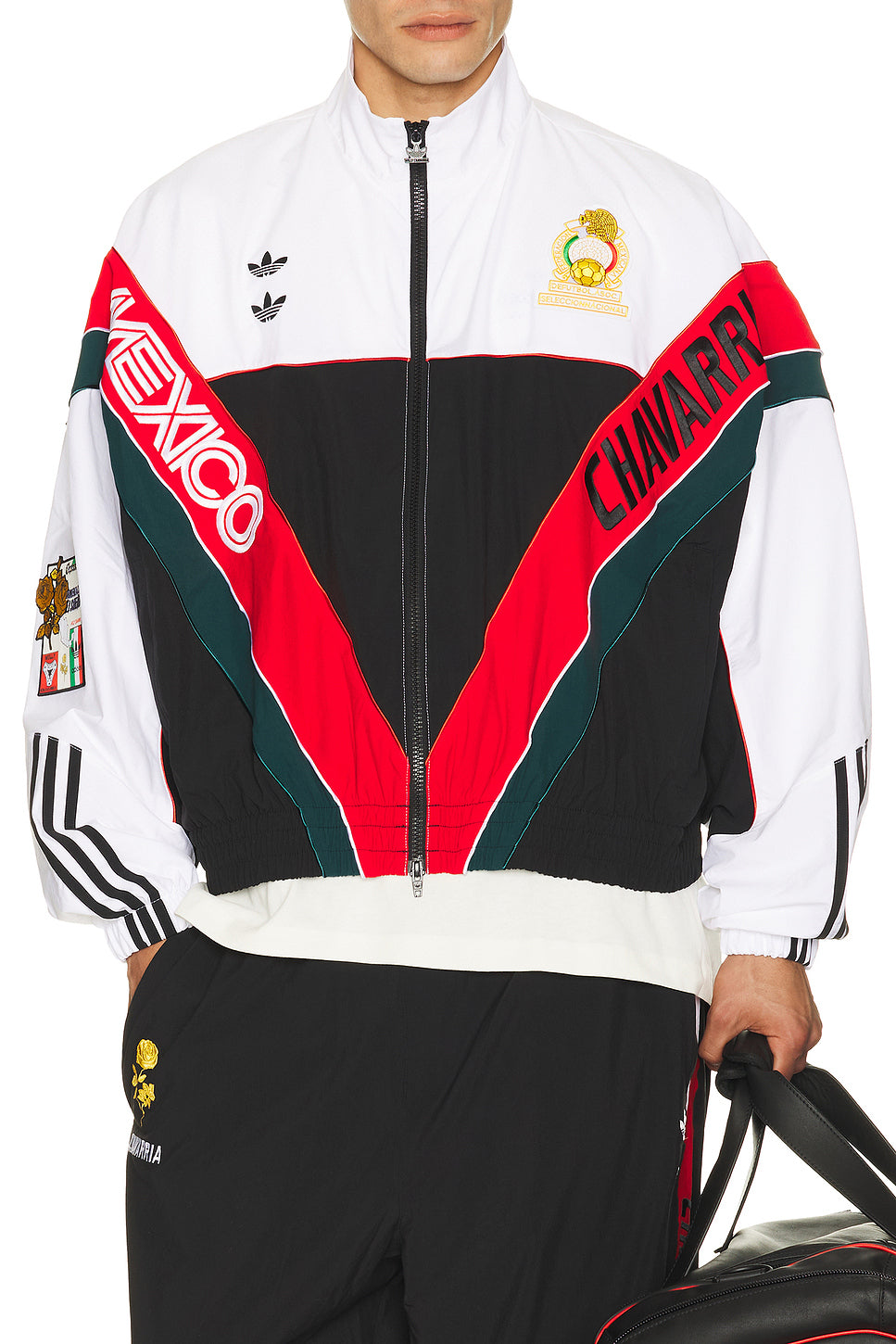 x Willy Chavarria Oversized Anthem Track Jacket
