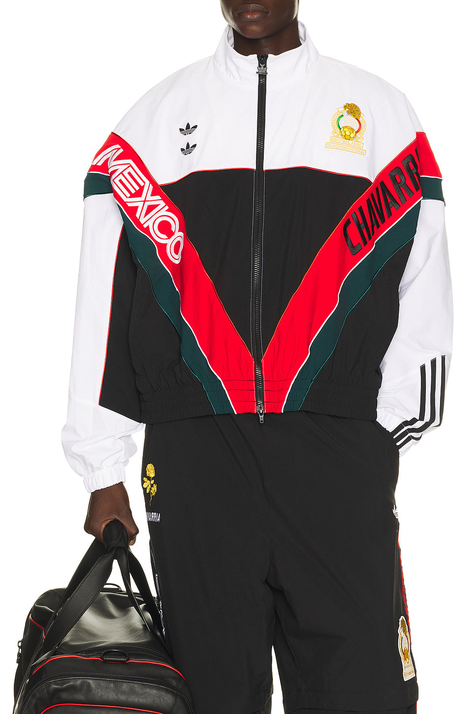 x Willy Chavarria Oversized Anthem Track Jacket