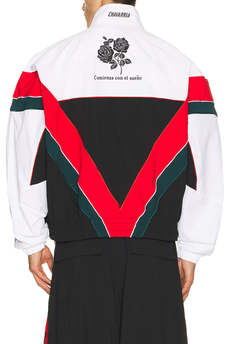 x Willy Chavarria Oversized Anthem Track Jacket