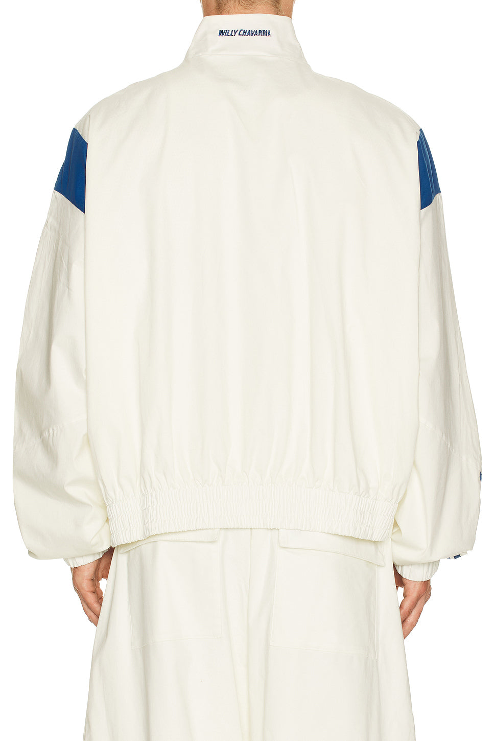 X Willy Chavarria Poplin Track Jacket