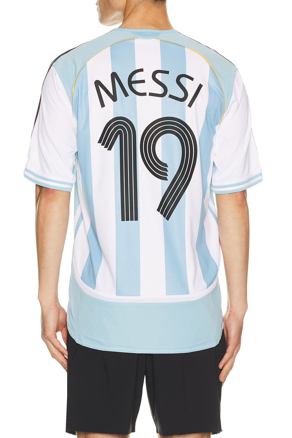 AFA Argentina Home 2006 Messi 19 World Cup Jersey