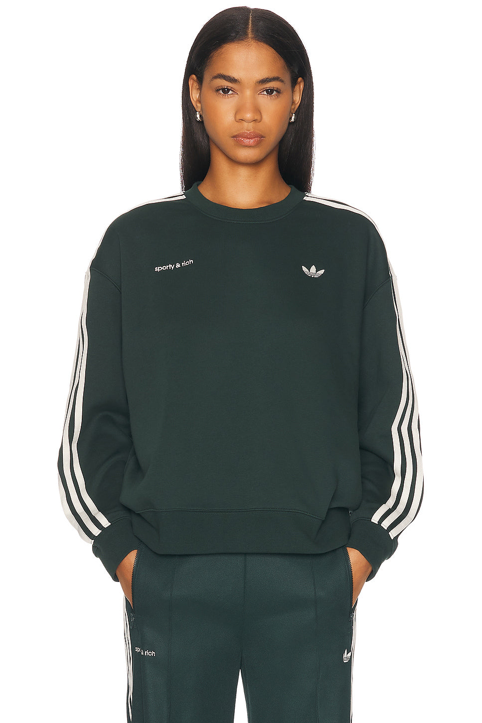 x Sporty & Rich Crewneck Sweatshirt