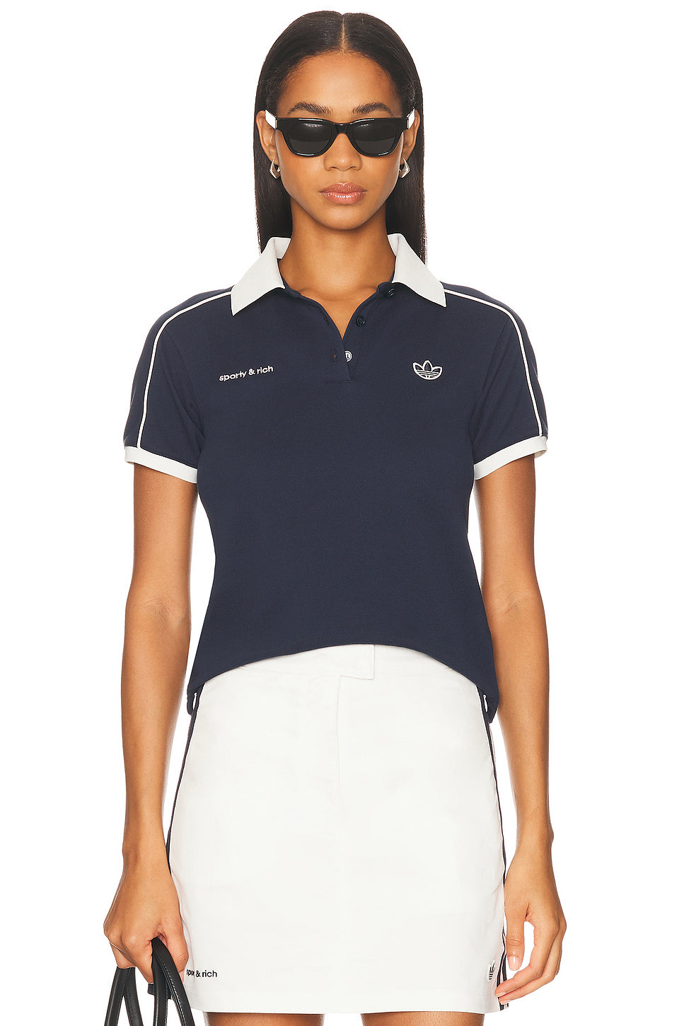 X Sporty & Rich Polo Tee