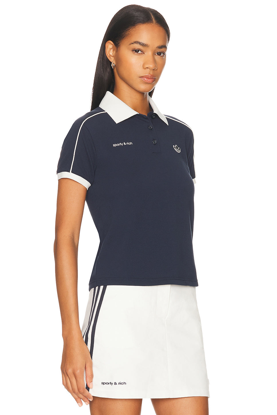 X Sporty & Rich Polo Tee