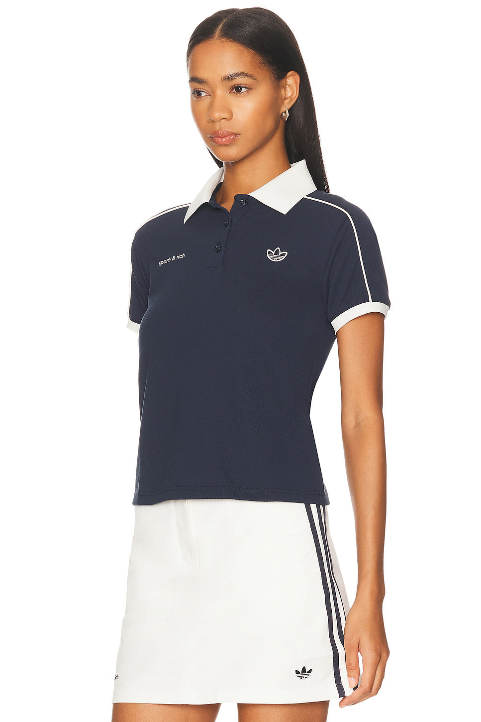 X Sporty & Rich Polo Tee