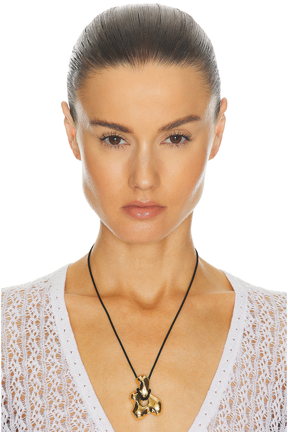 Bodmer Pendant Necklace in Gold Vermeil