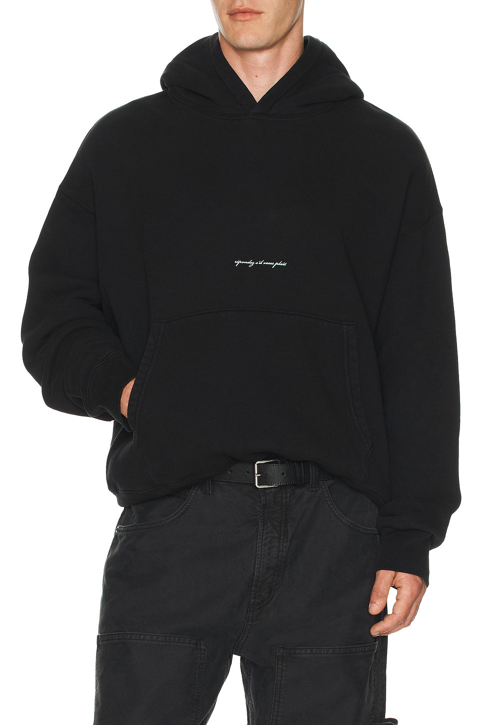 x RSVP Gallery Easton Hoodie in Black & Mint