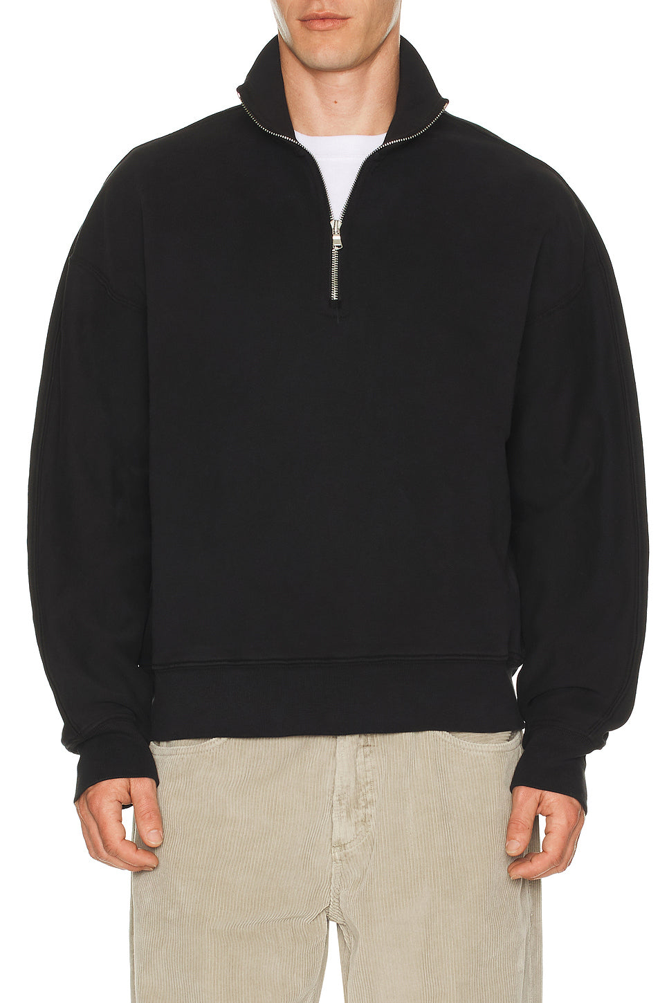 Idris Quarter Zip Sweater