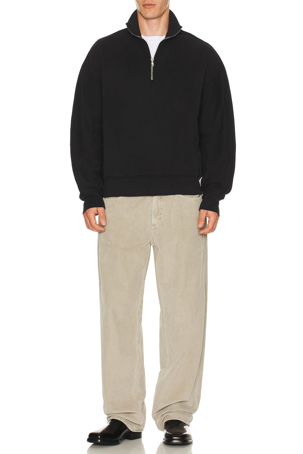 Idris Quarter Zip Sweater